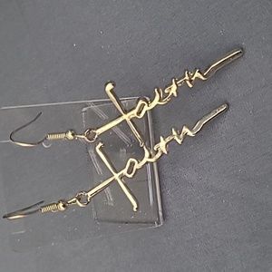 Faith earrings new show your faith with these beautiful earrings